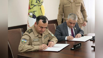 'Milliy gvardiya va O`zbekiston Taekvon-Do ITF assosiasiyasi o`rtasida hamkorlik qarori imzolandi'ning rasmi