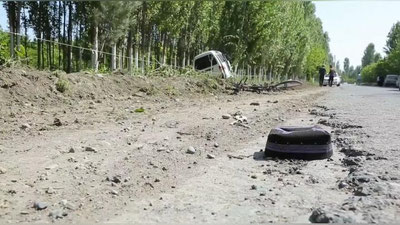 'Dang`arada “Damas” va velosiped ishtirokida mudhish YTH sodir bo`ldi. Qurbon bor'ning rasmi