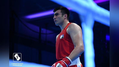 'Osiyo chempionatida o`zbekistonlik bokschilar 6 ta g`alabaga erishdi, bitta jangda hakamlar shubhali tarzda g`alabani raqib sportchisiga berib yuborishdi'ning rasmi