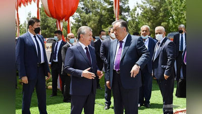 Изрображение 'Завершился визит Президента Узбекистана в Таджикистан (фото)'