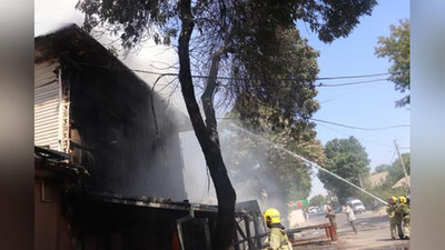 'Toshkentda MChJ binosi va unga tutash bo`lgan uyda yong`in sodir bo`ldi (video)'ning rasmi