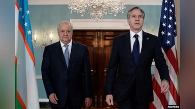 Изрображение 'В Вашингтоне прошла встреча глав внешнеполитических ведомств Узбекистана и США'