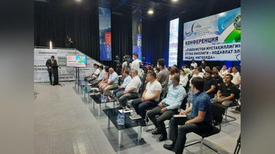 'Vazirliklar va idoralar rahbarlari ishtirokida ochiq muloqot hamda tok-shoular o`tkazishga mo`ljallangan “Media-xoll NAESMI” foydalanishga topshirildi'ning rasmi