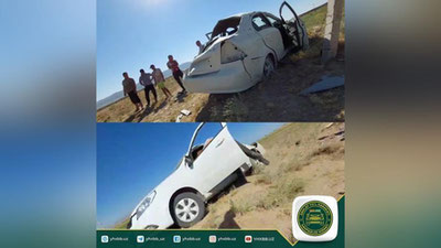 'Navoiyda "Neksiya-3" avtomobili haydovchisi boshqaruvni yo`qotishi oqibatida bir yo`lovchi vafot etdi'ning rasmi