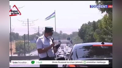 'Qoidabuzar haydovchiga nisbatan "xushmuomala"da bo`lib, qo`yib yuborishni tayinlagan YPX xodimining komandiri jazolandi'ning rasmi