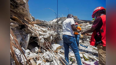 Изрображение 'Растет число жертв землетрясения на Гаити: видео последствий стихии'