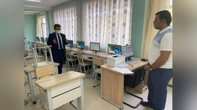 'Xalq ta`limi vaziri poytaxt maktablarining holati bilan tanishdi(foto)'ning rasmi
