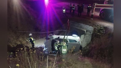 '“Qamchiq”da “Spark” avtomobili suv o`tkazuvchi inshootga tushib ketdi'ning rasmi