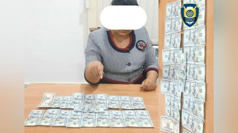 'Surxondaryoda fuqarolarga uy olib berish va o`qishga kiritib qo`yishni va`da qilgan firibgar ayol ushlandi'ning rasmi