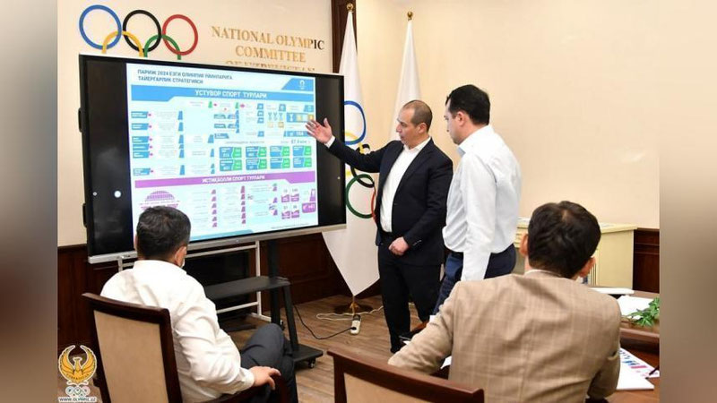 'Parij-2024 Olimpiadasiga qanday tayyorgarlik ko`riladi? Rejalar muhokama qilindi'ning rasmi