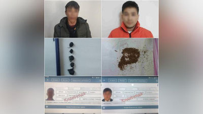 'ЙПХ ходимлари томонидан қидирувда бўлган, ёнида гиёҳванд модда олиб юрган бир қанча шахслар аниқланди'ning rasmi