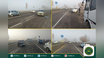 'Тошкент вилоятида 5 та машина иштирокида ЙТҲ содир бўлди'ning rasmi