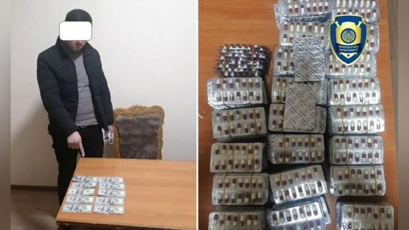 'Фарғонада психотроп дориларни ноқонуний сотишга уринганлар ушланди'ning rasmi