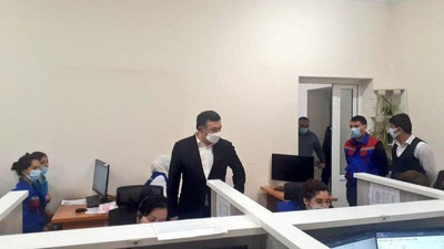 Изрображение 'Глава Минздрава Узбекистана ночью посетил ташкентскую станцию скорой помощи'