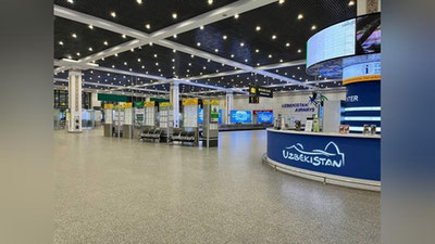 Изрображение 'Все прибывающие в Узбекистан авиапассажиры обязаны тестироваться на COVID'