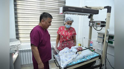 'Ўзбекистонда 800-900 грамм чақалоқда ҳам жарроҳлик амалиётлари ўтказилиши мумкин'ning rasmi