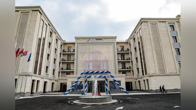 'Ўзбекистонда “робот-консерж”га эга биринчи меҳмонхона очилди'ning rasmi