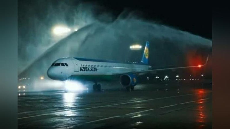 Изрображение 'Uzbekistan Airways получила второй самолет Airbus A321 NX'