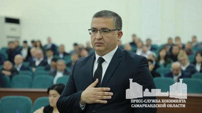 Изрображение 'В Самаркандской области сменился еще один районный хоким'