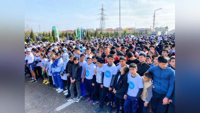 Изрображение 'В Узбекистане 6 млн юношей и девушек охватят массовыми спортивными мероприятиями'