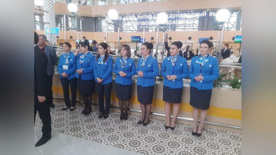 'Самарқандда қайта қурилган янги халқаро аэропорт иш бошлади'ning rasmi