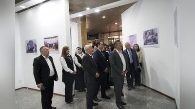 Изрображение 'Выставка про жизнь евреев в Узбекистане открылась в Государственном музее истории'