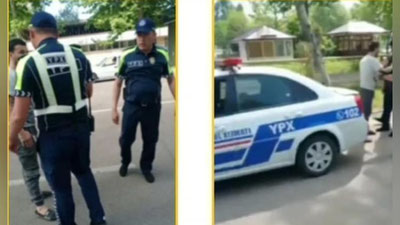 'Тошкентда "ГАИ" ва ҳайдовчи ўртасида жанжал рўй берди (видео)'ning rasmi