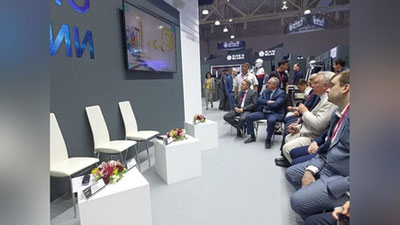 Изрображение 'Алмалыкский филиал НИТУ "МИСиС" участвует в работе выставки "Иннопром"'