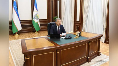 'Шавкат Мирзиёев Олий Евроосиё иқтисодий кенгашининг йиғилишида қатнашди'ning rasmi