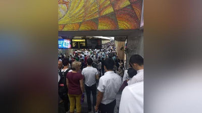 Изрображение 'Столичным метро в сутки пользуются почти 450 тысяч пассажиров'