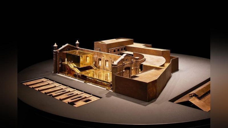 '«Design Miami/Basel» ko`rgazmasida Toshkentdagi zamonaviy san`at markazi loyihasi taqdim etilmoqda'ning rasmi