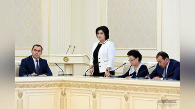 'Садоқат Сиддиқова Олий ва ўрта махсус таълим вазирининг ўринбосари бўлди'ning rasmi
