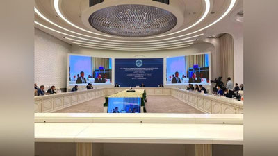 'Ўзбекистоннинг ШҲТга раислиги доирасида Тошкентда энергетика вазирларининг иккинчи йиғилиши бошланди'ning rasmi