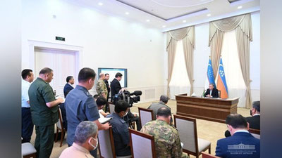 'Мирзиёев айни вақтда Нукус шаҳрида бўлиб турибди'ning rasmi