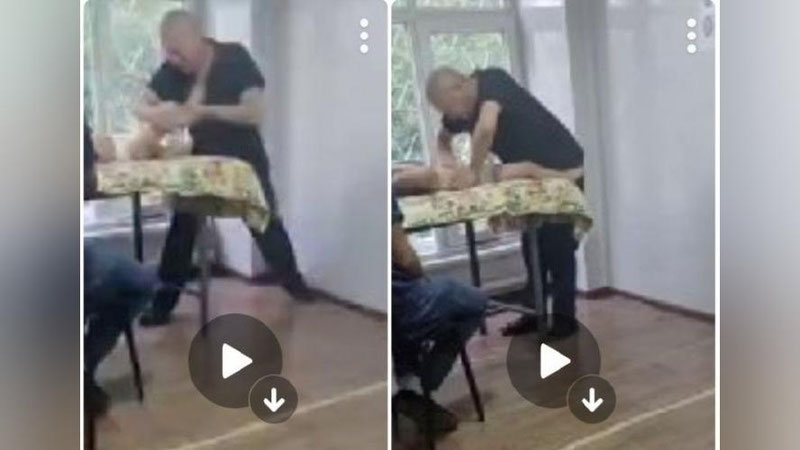 Изрображение 'Техника массажа ребенка в Ташкенте вызвала возмущение пользователей (видео)'