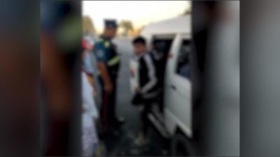 'Samarqandda YPX inspektori to`xtatgan "Damas" ichidan 18 nafar yo`lovchi tushib keldi'ning rasmi