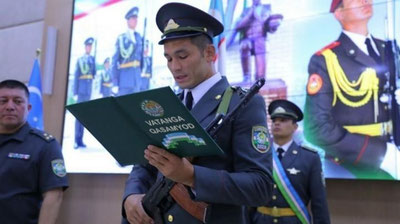 Изрображение 'Боец UFC Махмуд Муродов поступил на службу в Вооруженные силы Узбекистана'