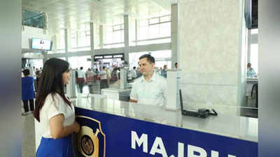 Изрображение 'Сотрудник Бюро принудительного исполнения приступил к работе в аэропорту Ташкента'