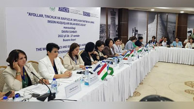 Изрображение 'В Бухаре презентован план действий Узбекистана по выполнению Резолюции СБ ООН «Женщины, мир и безопасность»'