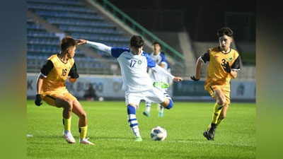 Изрображение 'Сборная Узбекистана U-17 забила 14 безответных голов Брунею'