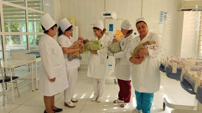 'Samarqandda to`rt egizak chaqaloq dunyoga keldi'ning rasmi