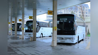 Изрображение 'С автовокзала "Тошкент" возобновили движение автобусов'