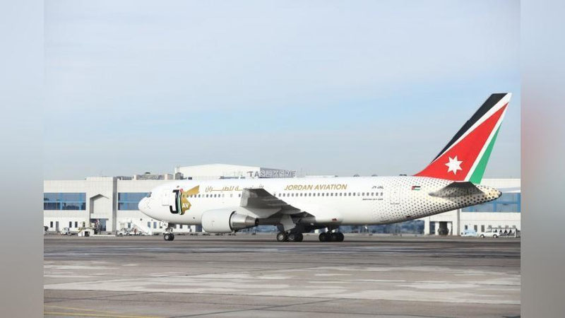 Изрображение 'Авиакомпания Jordan Aviation начала полеты в Узбекистан'