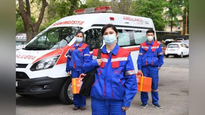 'Bir sutkada  “Tez yordam”ga 43 856 ta chaqiriq kelib tushdi. Eng ko`p chaqiriq Farg`onada qayd etilgan'ning rasmi