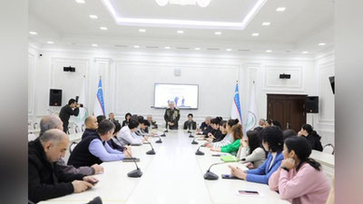 '“Vatanni himoya qilish – muqaddas burch” mavzusida davra suhbatibo`lib o`tdi.'ning rasmi