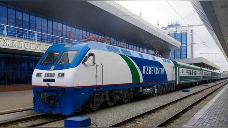 '5 va 6 iyun kunlari “Toshkent — Buxoro — Toshkent” yo`nalishidagi yo`lovchi poezdlar Navoiy bekatiga qadar harakatlanadi'ning rasmi