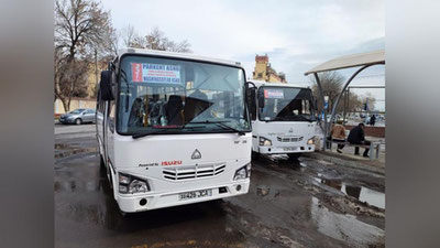Изрображение 'Открыт новый пригородный автобусный экспресс-маршрут №221 Ташкент - Паркент'