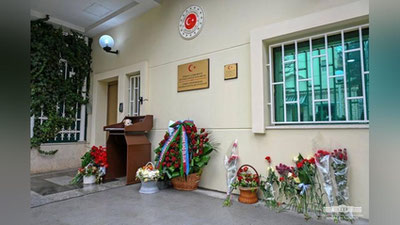 Изрображение 'Члены правительства Узбекистана посетили посольство Турции в Ташкенте'