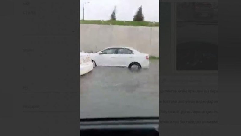 'Har bahorda shu bo`lar takror...  Yomg`irdan so`ng yana poytaxtni suv bosdi (video)'ning rasmi