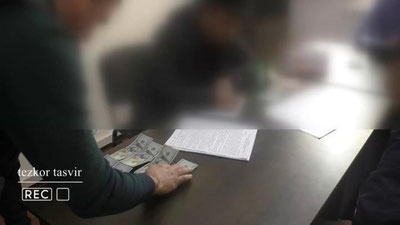 'Farg`onada ichki ishlar organlari xodimlariga pora taklif qilgan shaxslar ushlandi'ning rasmi